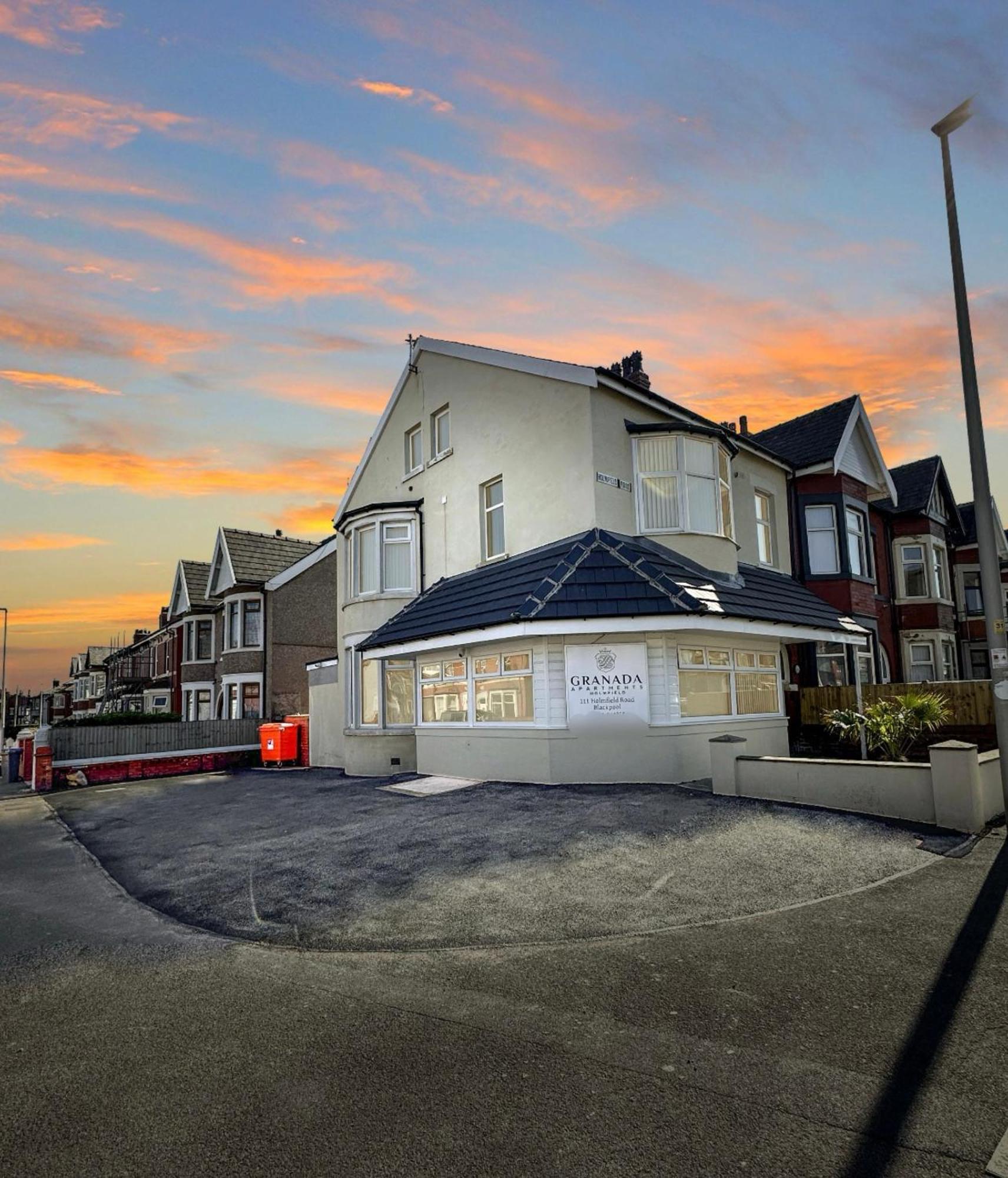 Granada Apartments Holmfield Rd Blackpool Eksteriør bilde